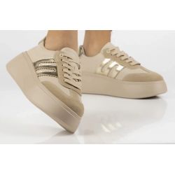 Filippo DP7289 beż/złoto